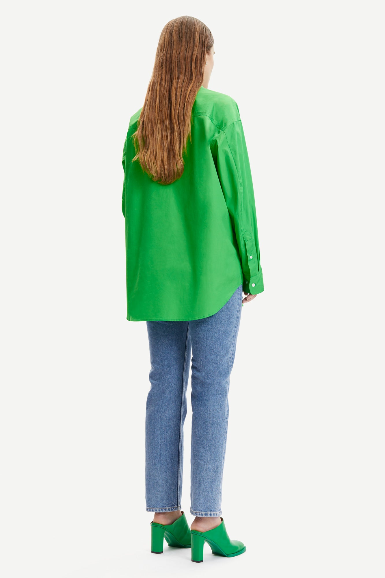 Lua shirt - vibrant green